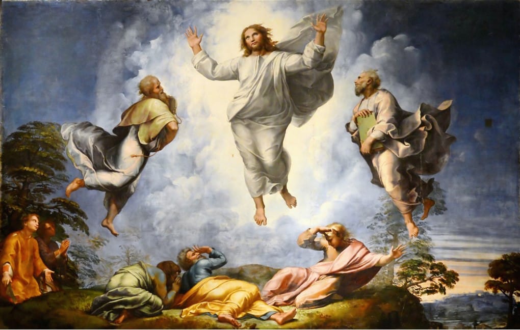 la transfiguration de raphael